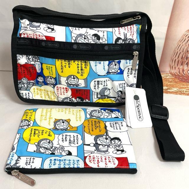 ★新品未使用★LeSportsac レスポートサック ドラえもん50周年 ショルダーバッグ ポーチ 7507 S セット 送料無料 < 女性ファッション  ★新品未使用★LeSportsac レスポートサック ドラえもん50周年 ショルダーバッグ ポーチ 7507 S セット 送料無料 < 女性ファッションの