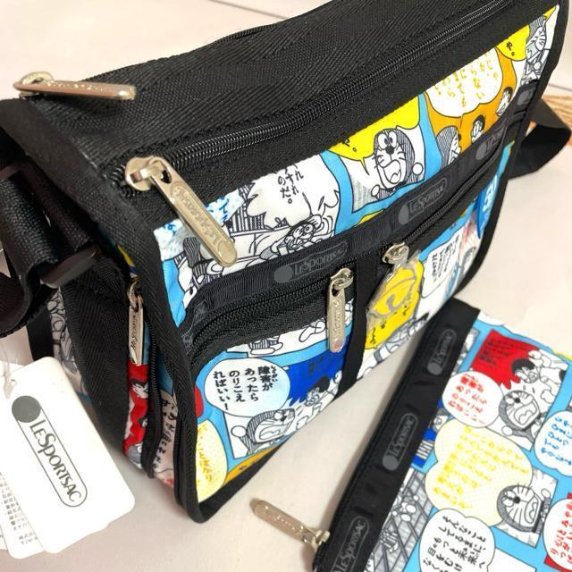 ★新品未使用★LeSportsac レスポートサック ドラえもん50周年 ショルダーバッグ ポーチ 7507 S セット 送料無料 < 女性ファッション  ★新品未使用★LeSportsac レスポートサック ドラえもん50周年 ショルダーバッグ ポーチ 7507 S セット 送料無料 < 女性ファッションの