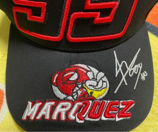 帽子/キャップ『マルク・マルケス #93  サイン刺繍 moto-GP 黒』新品 < 男性ファッション  帽子/キャップ『マルク・マルケス #93  サイン刺繍 moto-GP 黒』新品 < 男性ファッションの
