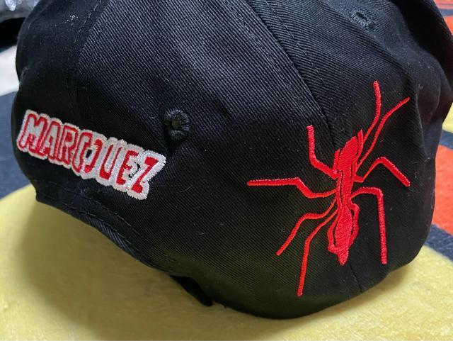 帽子/キャップ『マルク・マルケス #93  サイン刺繍 moto-GP 黒』新品 < 男性ファッション  帽子/キャップ『マルク・マルケス #93  サイン刺繍 moto-GP 黒』新品 < 男性ファッションの