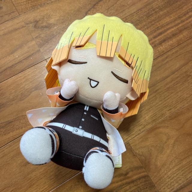 鬼滅の刃☆我妻善逸ぬいぐるみ ぬいぐるみストラップ22cm!タグ付き新品 < おもちゃ  鬼滅の刃☆我妻善逸ぬいぐるみ ぬいぐるみストラップ22cm!タグ付き新品  < おもちゃの