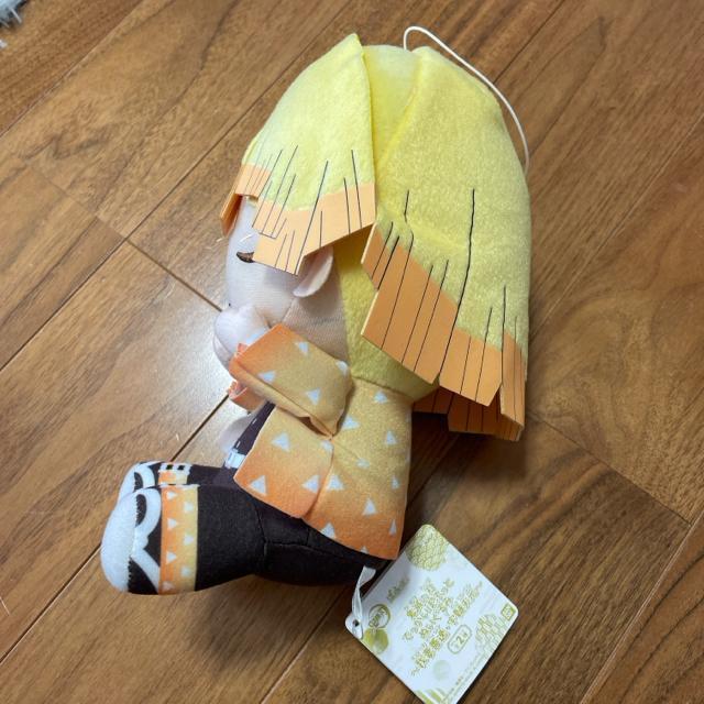 鬼滅の刃☆我妻善逸ぬいぐるみ ぬいぐるみストラップ22cm!タグ付き新品 < おもちゃ  鬼滅の刃☆我妻善逸ぬいぐるみ ぬいぐるみストラップ22cm!タグ付き新品 < おもちゃの