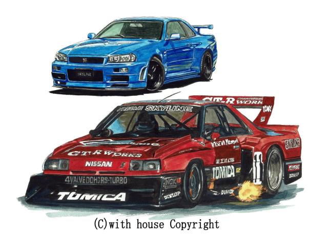 NC-734 GT-R/RS SS限定版画サイン額装作家平右ヱ門 < 自動車/バイク NC-734 GT-R/RS SS限定版画サイン額装作家平右ヱ門 < 自動車/バイク