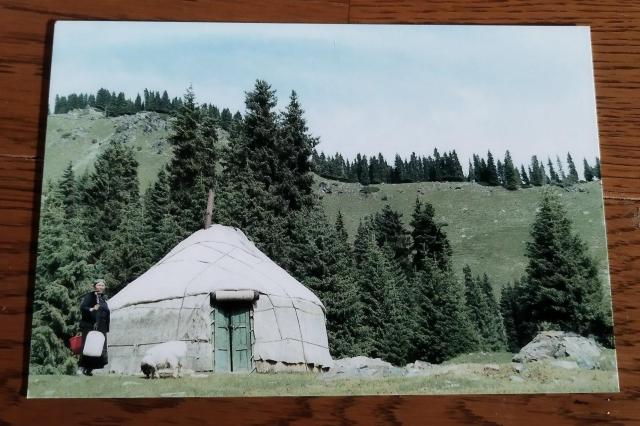 TRANSIT ポストカード 中央アジア ユルト < インテリア/ライフ TRANSIT ポストカード 中央アジア ユルト < インテリア/ライフの