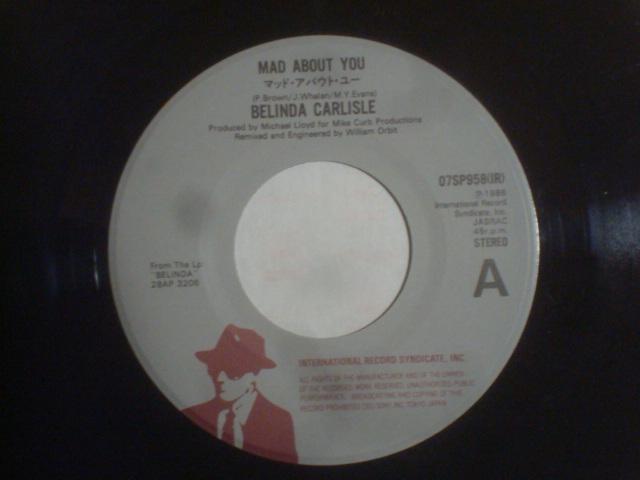 MAD ABOUT YOU / I NEVER WANTED A RICH MAN ベリンダ・カーライル < CD/DVD/ビデオ MAD ABOUT YOU / I NEVER WANTED A RICH MAN ベリンダ・カーライル < CD/DVD/ビデオの