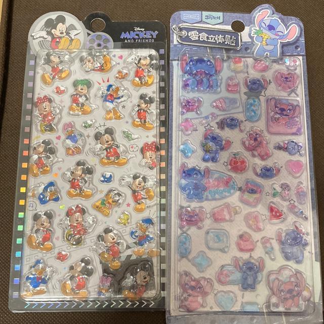 ���K�i �~�b�L�[ �X�e�B�b�` �{���{���h���b�v �V�[�� 2�Z�b�g  �� �A�j��/�R�~�b�N/�L�����N�^�[�� 