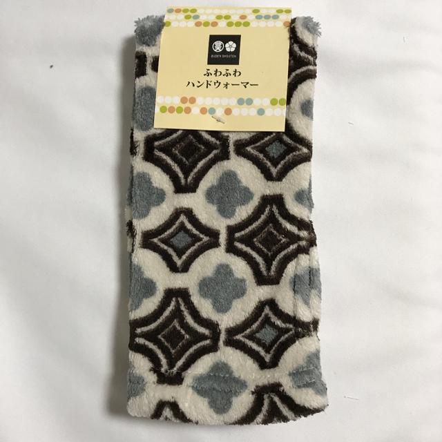 豊天商店 フリース ハンドウォーマー 手袋 モノグラム グレー ふわふわ < 女性ファッション  豊天商店 フリース ハンドウォーマー 手袋 モノグラム グレー ふわふわ < 女性ファッションの