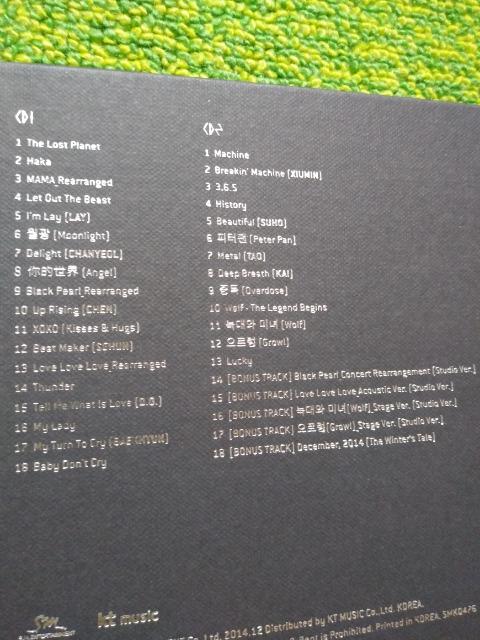 *EXO☆LIVE★CD★DVD♪ < タレントグッズ  *EXO☆LIVE★CD★DVD♪ < タレントグッズの