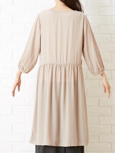 chocol raffine robe★Tシャツ+羽織ワンピース2点セット★ < 女性ファッション  chocol raffine robe★Tシャツ+羽織ワンピース2点セット★ < 女性ファッションの