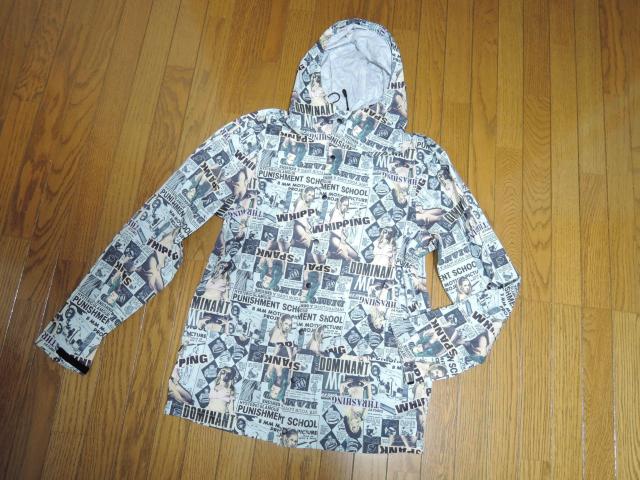 HYSTERIC GLAMOUR ヒステリックグラマー 薄手 マウンテンパーカー ナイロン ジャケット S マルチガール総柄フォト < ブランド  HYSTERIC GLAMOUR ヒステリックグラマー 薄手 マウンテンパーカー ナイロン ジャケット S マルチガール総柄フォト < ブランドの
