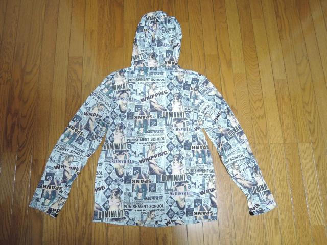 HYSTERIC GLAMOUR ヒステリックグラマー 薄手 マウンテンパーカー ナイロン ジャケット S マルチガール総柄フォト < ブランド  HYSTERIC GLAMOUR ヒステリックグラマー 薄手 マウンテンパーカー ナイロン ジャケット S マルチガール総柄フォト < ブランドの