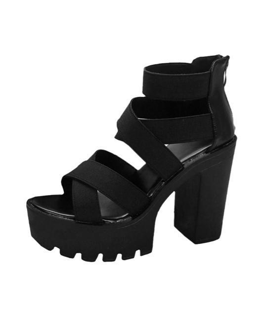 送料無料 新品 ハイヒールサンダル 厚底 ブーツサンダル < 女性ファッション  送料無料 新品 ハイヒールサンダル 厚底 ブーツサンダル < 女性ファッションの