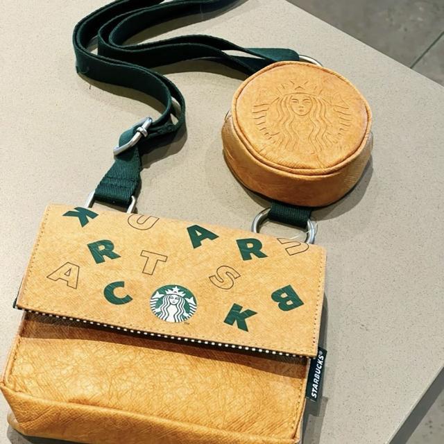 スターバックス海外限定 スタバ日本未発売トートバック ハンドバッグ 小物入れ イエロー < 女性ファッション  スターバックス海外限定 スタバ日本未発売トートバック ハンドバッグ 小物入れ イエロー < 女性ファッションの