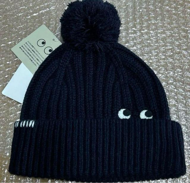 UNIQLO ANYA HINDMARCH ユニクロ アニヤハインドマーチ ヒートテック ニットキャップ ネイビー 紺 ML < ブランド  UNIQLO ANYA HINDMARCH ユニクロ アニヤハインドマーチ ヒートテック ニットキャップ ネイビー 紺 ML  < ブランドの