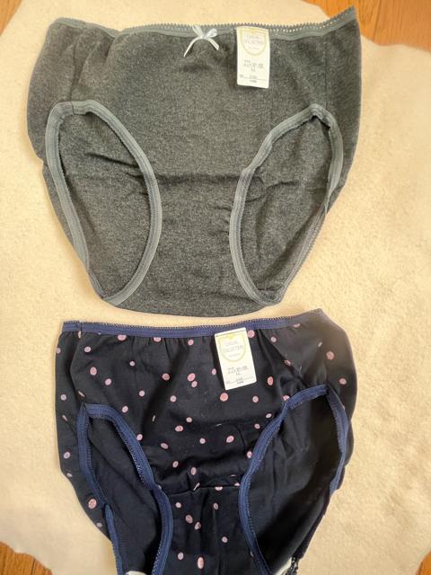 LLサイズ!2枚セット!お肌に優しい!綿混素材!エレガント!レギュラー!ショーツ! < 女性ファッション LLサイズ!2枚セット!お肌に優しい!綿混素材!エレガント!レギュラー!ショーツ! < 女性ファッションの