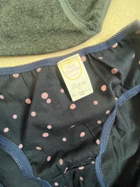 LLサイズ!2枚セット!お肌に優しい!綿混素材!エレガント!レギュラー!ショーツ! < 女性ファッション LLサイズ!2枚セット!お肌に優しい!綿混素材!エレガント!レギュラー!ショーツ! < 女性ファッションの