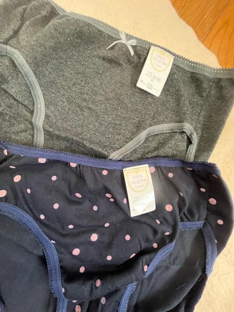 LLサイズ!2枚セット!お肌に優しい!綿混素材!エレガント!レギュラー!ショーツ! < 女性ファッション LLサイズ!2枚セット!お肌に優しい!綿混素材!エレガント!レギュラー!ショーツ! < 女性ファッションの