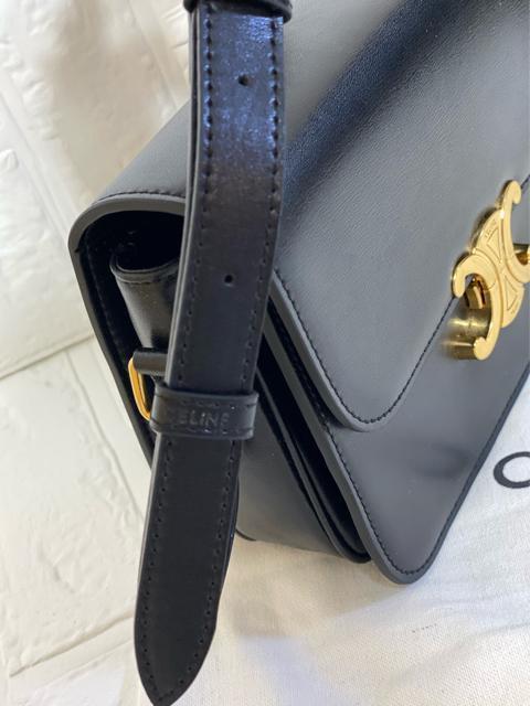 ��CELINE �Z���[�k�� �e�B�[�� �g���I���t �o�b�O �V���C�j�[�J�[�t�X�L�� �u���b�N / �V�����_�[�o�b�O/ �{��