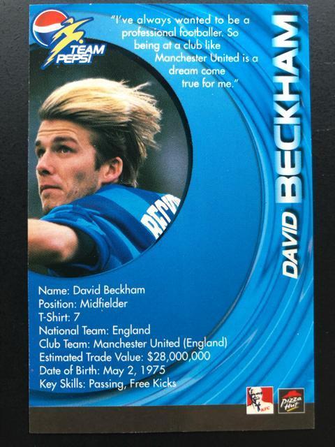 FOOTBALL trading cardsmTEAM PEPSIn/oEhE|NExbJEIeKmSn  g[fBOJ[h 