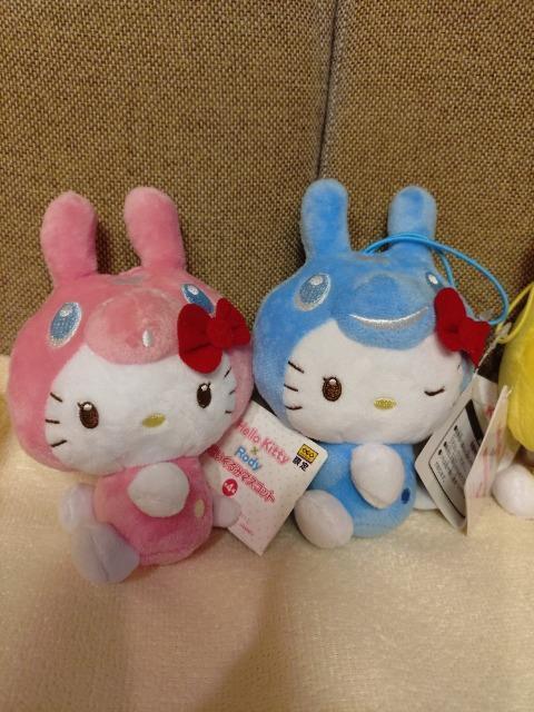 未使用 GEO限定!ハローキティ×Rody コラボぬいぐるみ 全4種類セット < おもちゃ 未使用 GEO限定!ハローキティ×Rody コラボぬいぐるみ 全4種類セット < おもちゃの