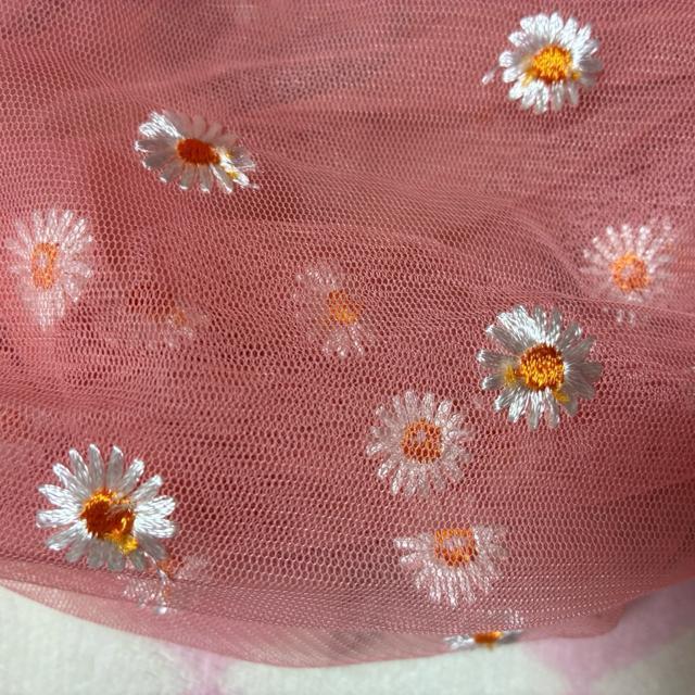 送料無料! 新品未使用 ピンク 花柄刺繍 チュール素材 エコバッグ < 女性ファッション  送料無料! 新品未使用 ピンク 花柄刺繍 チュール素材 エコバッグ < 女性ファッションの