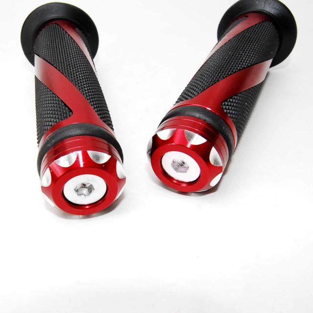 バイク カスタム トルネード ハンドルグリップ レッド アルミ 左右セット 原付 オートバイ ビッグスクーター 汎用 グリップ 赤 < 自動車/バイク バイク カスタム トルネード ハンドルグリップ レッド アルミ 左右セット 原付 オートバイ ビッグスクーター 汎用 グリップ 赤 < 自動車/バイク