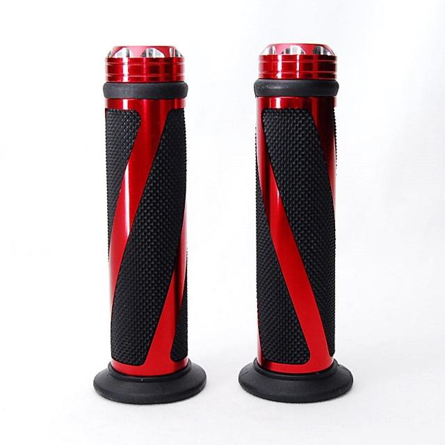 バイク カスタム トルネード ハンドルグリップ レッド アルミ 左右セット 原付 オートバイ ビッグスクーター 汎用 グリップ 赤 < 自動車/バイク バイク カスタム トルネード ハンドルグリップ レッド アルミ 左右セット 原付 オートバイ ビッグスクーター 汎用 グリップ 赤 < 自動車/バイク