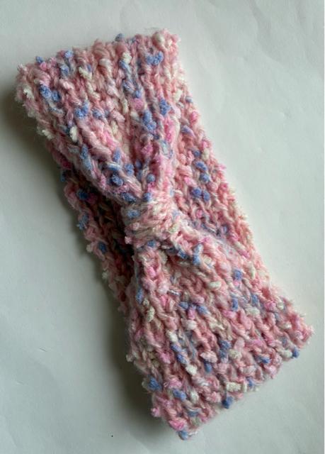 ハンドメイド ヘアバンド ターバン ピンク ふわふわポコポコ ガーリー < 女性ファッション  ハンドメイド ヘアバンド ターバン ピンク ふわふわポコポコ ガーリー < 女性ファッションの