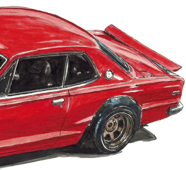 NC-738 GT-R/RSターボSS限定版画サイン額装作家平右ヱ門 < 自動車/バイク NC-738 GT-R/RSターボSS限定版画サイン額装作家平右ヱ門 < 自動車/バイク