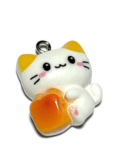 818 お料理ねこちゃん パン 1個 樹脂パーツ アクセサリーチャーム 猫 ネコ < ペット/手芸/園芸 818 お料理ねこちゃん パン 1個 樹脂パーツ アクセサリーチャーム 猫 ネコ < ペット/手芸/園芸の