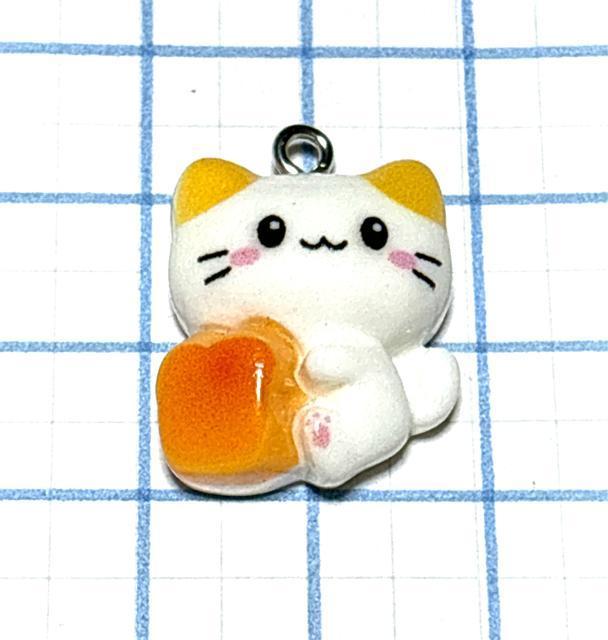 818 お料理ねこちゃん パン 1個 樹脂パーツ アクセサリーチャーム 猫 ネコ < ペット/手芸/園芸 818 お料理ねこちゃん パン 1個 樹脂パーツ アクセサリーチャーム 猫 ネコ < ペット/手芸/園芸の