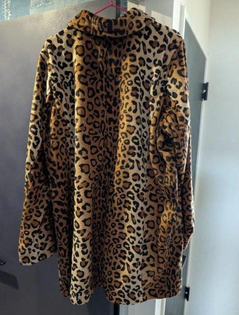 レオパード/ 豹柄/ヒョウ柄/コート/柄物/ジャケット/XL/ストリート/ROCK/ロック/PUNK/パンク/アメカジ/古着 < 男性ファッション レオパード/ 豹柄/ヒョウ柄/コート/柄物/ジャケット/XL/ストリート/ROCK/ロック/PUNK/パンク/アメカジ/古着 < 男性ファッションの