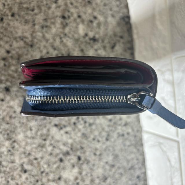 kate spade ケイトスペード 二つ折り財布 ウォレット パープル コンパクト レザー < 女性ファッション kate spade ケイトスペード 二つ折り財布 ウォレット パープル コンパクト レザー < 女性ファッションの