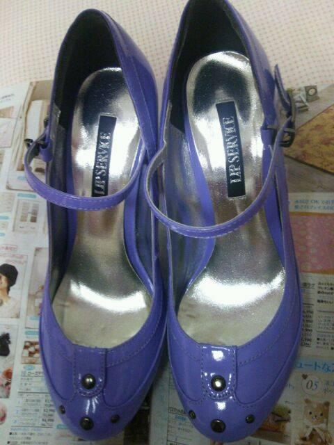 送料半額Lipserviceストラップ&○スタッズ綺麗な紫♪ヽ(´▽`)/ < ブランド 送料半額Lipserviceストラップ&○スタッズ綺麗な紫♪ヽ(´▽`)/ < ブランドの