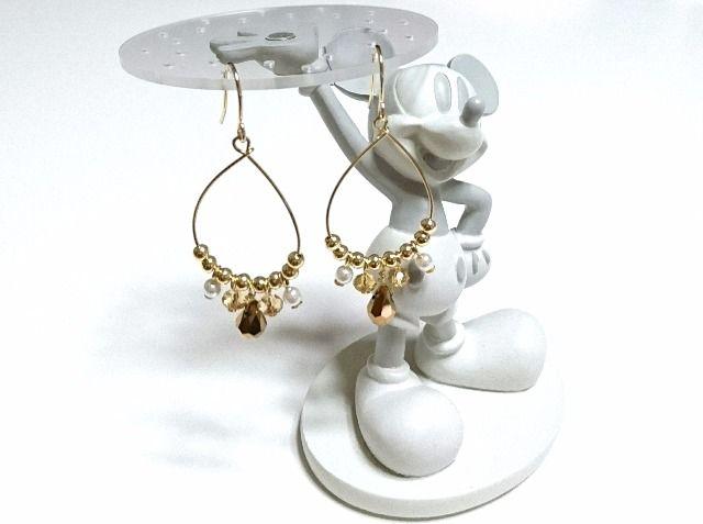 ハンドメイド ビーズ ピアス★ < 女性アクセサリー/時計  ハンドメイド ビーズ ピアス★  < 女性アクセサリー/時計の