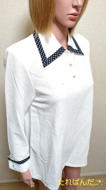 新品タグ付☆PASOAL☆綺麗なビジュ釦×切替AラインのニットT255☆3点で即落 < 女性ファッション  新品タグ付☆PASOAL☆綺麗なビジュ釦×切替AラインのニットT255☆3点で即落 < 女性ファッションの