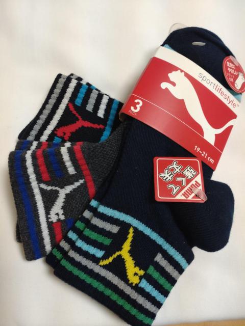 PUMA子供ソックス新品 送料無料 < レジャー/スポーツ  PUMA子供ソックス新品 送料無料 < レジャー/スポーツの