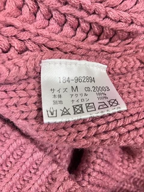 INGNI 袖リボン付 ニット セーター レディース ピンク ハート < ブランド INGNI 袖リボン付 ニット セーター レディース ピンク ハート < ブランドの