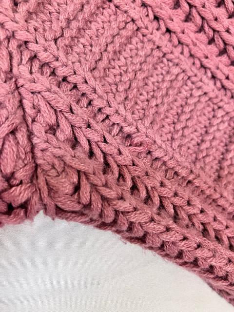 INGNI 袖リボン付 ニット セーター レディース ピンク ハート < ブランド INGNI 袖リボン付 ニット セーター レディース ピンク ハート < ブランドの