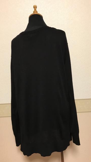 衣類  H&M  Vレーヨンニット黒 < 女性ファッション  衣類  H&M  Vレーヨンニット黒 < 女性ファッションの