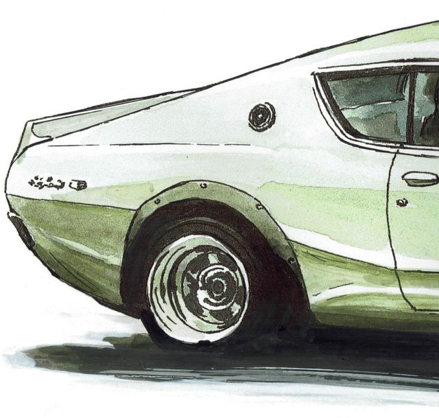 NC-742 RS SS/GT-R限定版画サイン額装作家平右ヱ門 < 自動車/バイク NC-742 RS SS/GT-R限定版画サイン額装作家平右ヱ門 < 自動車/バイク