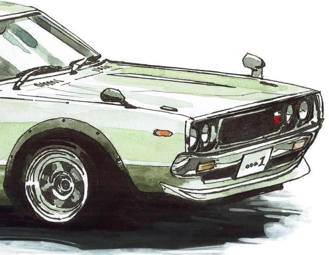 NC-742 RS SS/GT-R限定版画サイン額装作家平右ヱ門 < 自動車/バイク NC-742 RS SS/GT-R限定版画サイン額装作家平右ヱ門 < 自動車/バイク