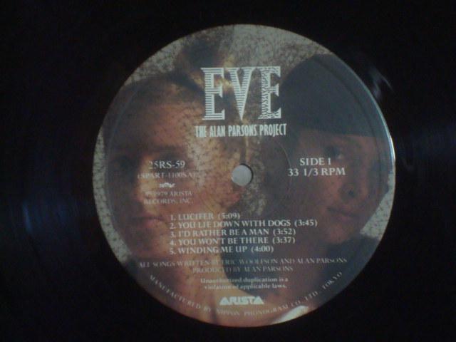 �C���̏ё��iEVE�j / �A�����E�p�[�\���Y�E�v���W�F�N�g�iALAN PARSONS PROJECT�j �� CD/DVD/�r�f�I�� 