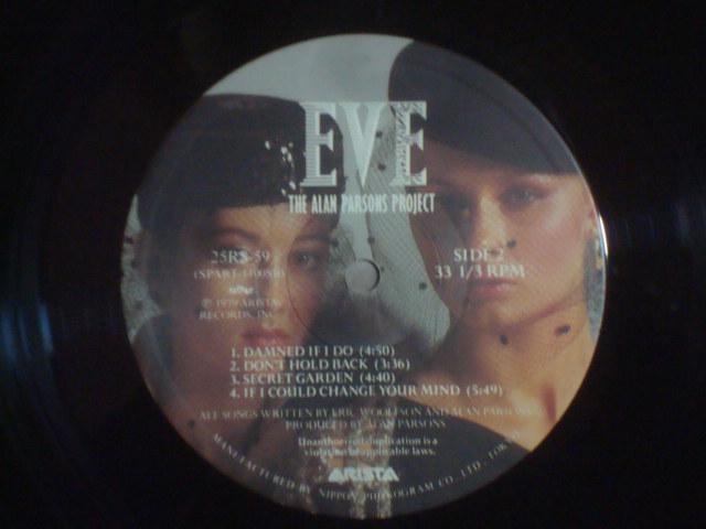 �C���̏ё��iEVE�j / �A�����E�p�[�\���Y�E�v���W�F�N�g�iALAN PARSONS PROJECT�j �� CD/DVD/�r�f�I�� 