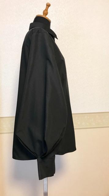 ur's ふんわり袖ブラウス 黒 < 女性ファッション ur's ふんわり袖ブラウス 黒 < 女性ファッションの