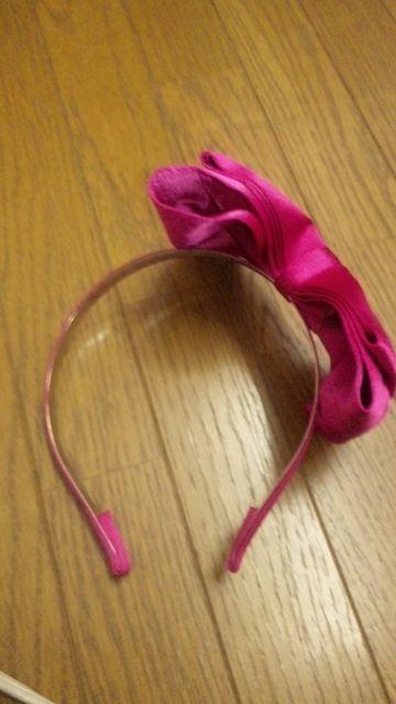 TRALALAでかりぼんカチューシャピンク新品 < ブランド  TRALALAでかりぼんカチューシャピンク新品 < ブランドの