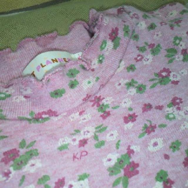 KNIT PLANNER/ニットプランナーピンク 小花柄 ロンT 95p < ブランド KNIT PLANNER/ニットプランナーピンク 小花柄 ロンT 95p < ブランドの