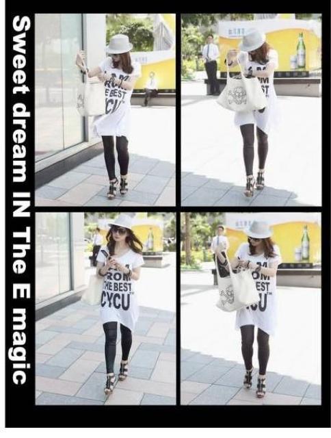 ★人気★ミドル丈文字プリントTシャツ★WHT < 女性ファッション  ★人気★ミドル丈文字プリントTシャツ★WHT < 女性ファッションの