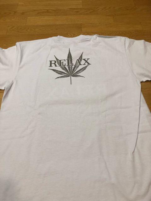 LA直輸入 RELAX マリファナ 白 大きいsizeXL 厚手 N1 < 男性ファッション LA直輸入 RELAX マリファナ 白 大きいsizeXL 厚手 N1 < 男性ファッションの