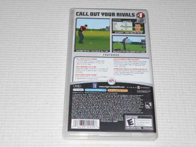 PSP★TIGER WOODS PGA TOUR 06 海外版(国内本体動作可能) < ゲーム本体/ソフト  PSP★TIGER WOODS PGA TOUR 06 海外版(国内本体動作可能) < ゲーム本体/ソフトの